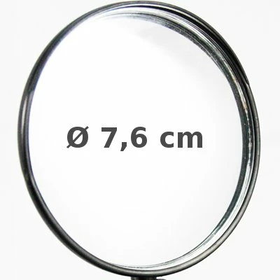 Messingschlager Rétroviseur Vélo Miroir Articulé De 7,6 Cm 3 Messingschlager Rétroviseur Vélo Miroir Articulé De 7,6 Cm – Image 3