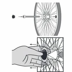 Roue 20 Pouces Pour Remorque Vélo Y-Frame Carry Freedom 6 Roue 20 Pouces Pour Remorque Vélo Y-Frame Carry Freedom -Promos Accessoires guidon Magasin roue 20 pouces pour remorque velo y frame carry freedom 2
