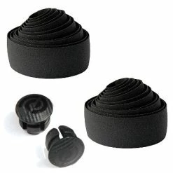Bike Ribbon Ruban Pour Cintre De Vélo Cork Plus Uni Noir - BikeRibbon -Promos Accessoires guidon Magasin ruban pour cintre de velo cork plus uni noir bikeribbon full 3