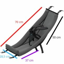 Siège Bébé Hamac Pour Remorque Vélo Thule Chariot -Promos Accessoires guidon Magasin siege bebe hamac pour remorque velo thule chariot full 3