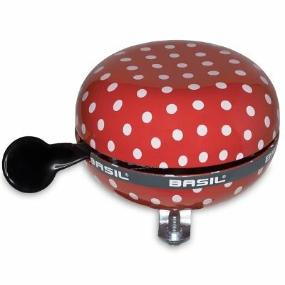 Sonnette De Vélo Big Bell Polkadot 80 Mm - Basil 1 Sonnette De Vélo Big Bell Polkadot 80 Mm - Basil