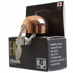 Sonnette Vélo Cuivre E-ne Crane -Promos Accessoires guidon Magasin sonnette velo cuivre e ne crane full 4