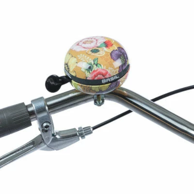 Sonnette Vélo Fleurs Jaune Miel Big Bell Bloom Field Basil 2 Sonnette Vélo Fleurs Jaune Miel Big Bell Bloom Field Basil – Image 2