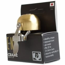 Sonnette Vélo Or Mat E-ne Crane 7 Sonnette Vélo Or Mat E-ne Crane -Promos Accessoires guidon Magasin sonnette velo or mat e ne crane full 4