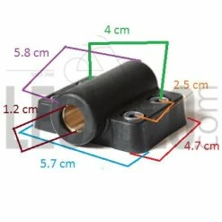 Support De Fixation Roue De Remorque Sur Plateforme Hinterher -Promos Accessoires guidon Magasin support de fixation roue de remorque sur plateforme hinterher full 4